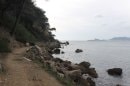 Près des Lecques : sentier du littoral
